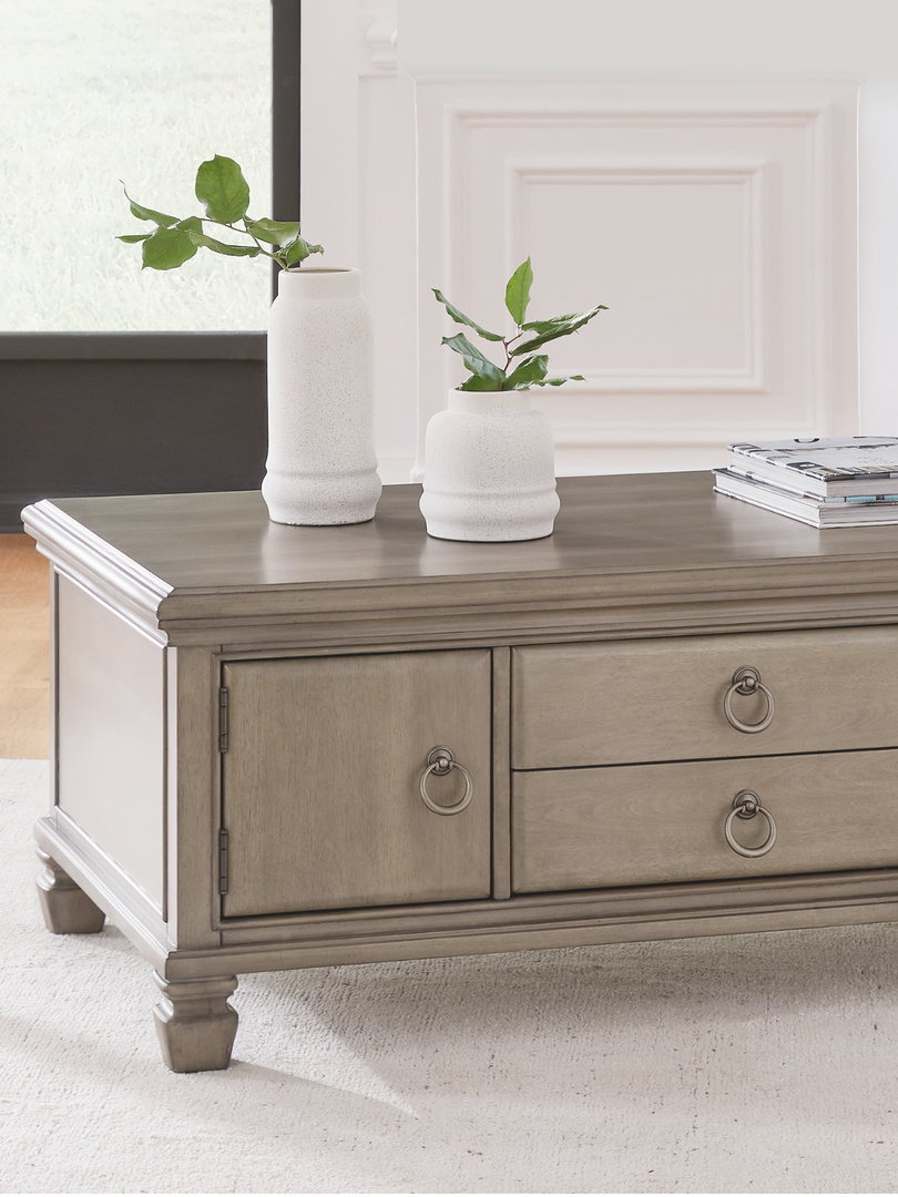 coffee table with storage