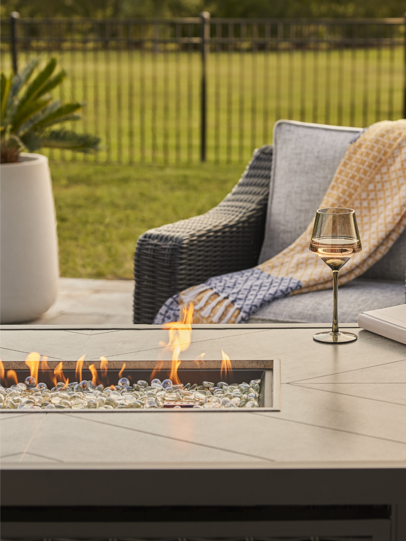 outdoor fire pit