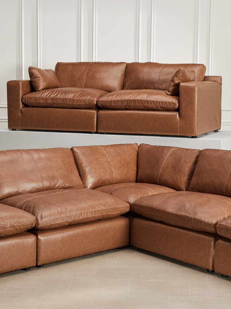 light. brown sectional sofa