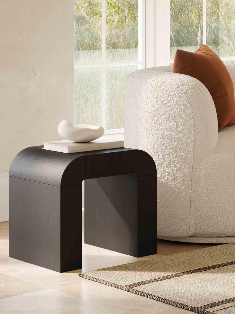 black coffee table