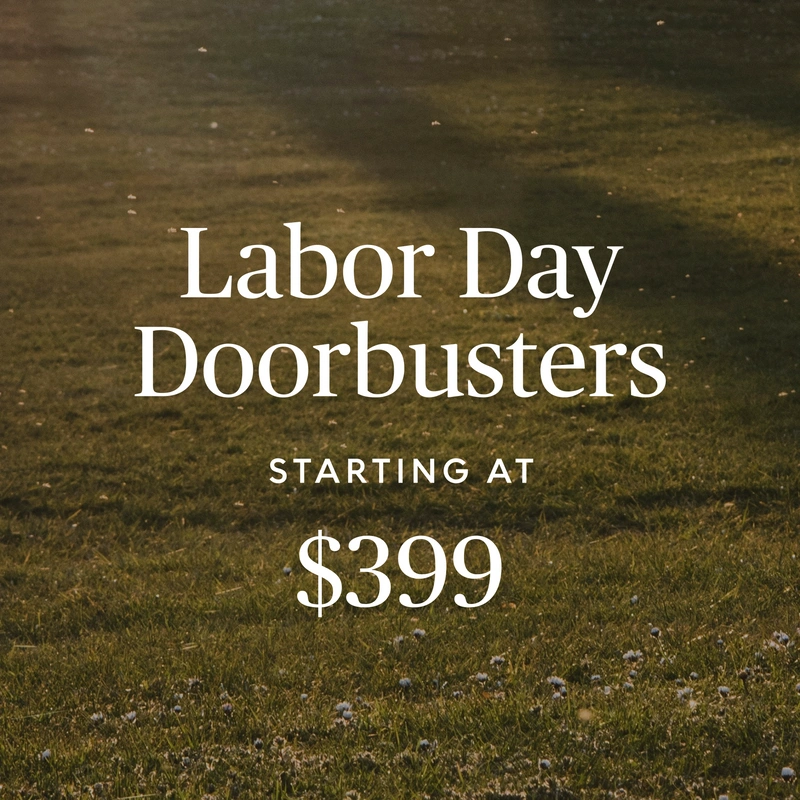 Doorbusters starting at $399