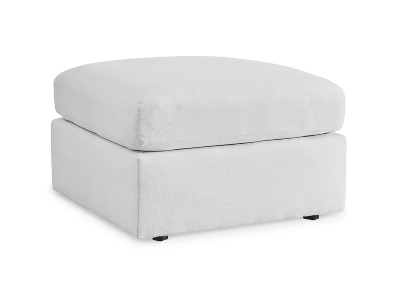 gray ottoman