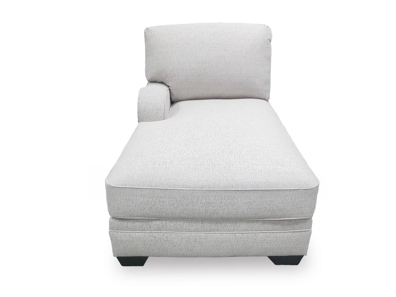 gray left arm facing chaise