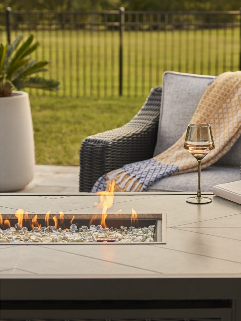 outdoor fire pit