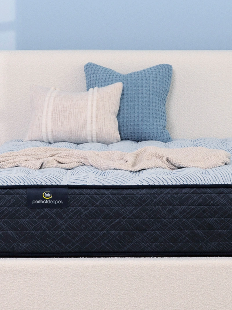 Blue Serta Perfect sleeper mattress