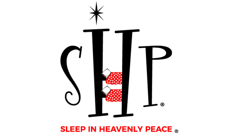 sleep in heavenly peace logo